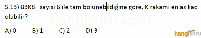 Soru 13