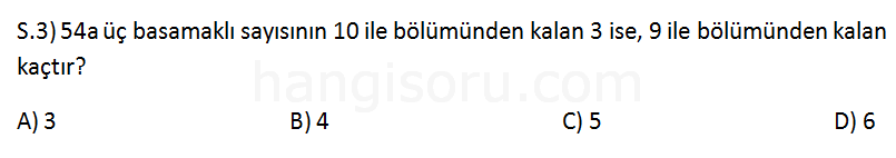 Soru 3