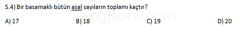 Soru 4