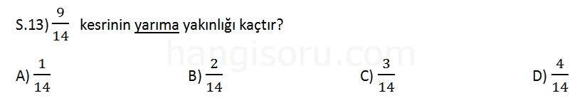Soru 13