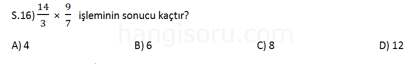 Soru 16