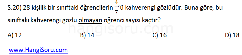 Soru 20