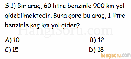 Soru 1