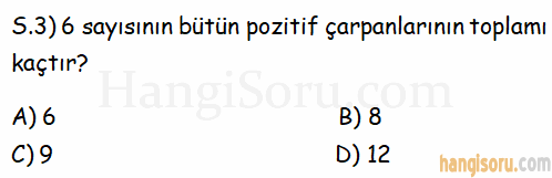 Soru 3