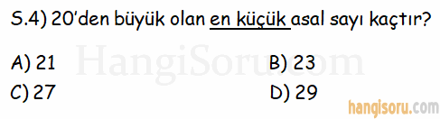 Soru 4