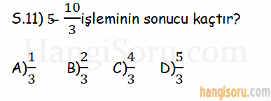 Soru 11