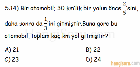 Soru 14