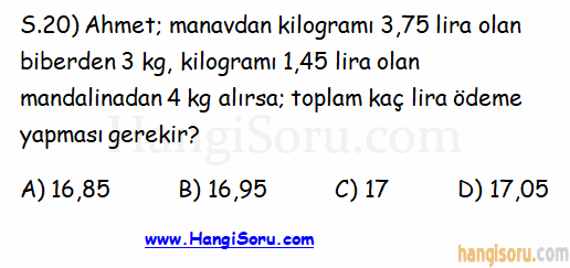 Soru 20