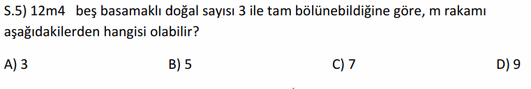 Soru 5