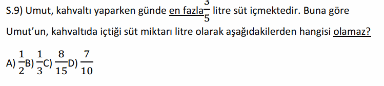 Soru 9