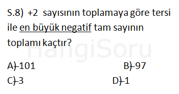 Soru 8