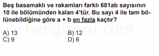 Soru 9