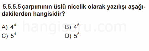 Soru 1