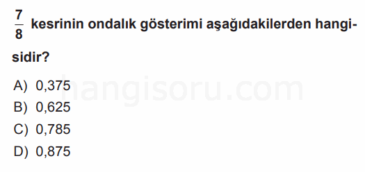 Soru 1