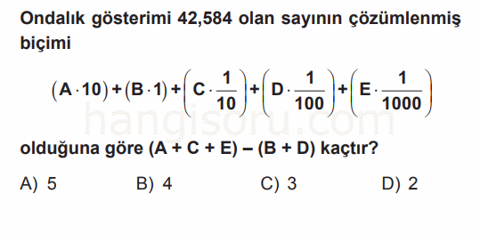 Soru 4