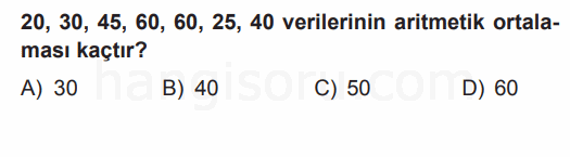 Soru 1