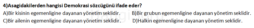 Soru 4