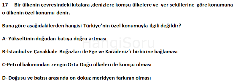 Soru 17