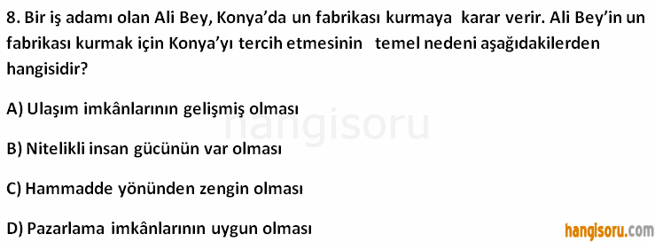 Soru 8