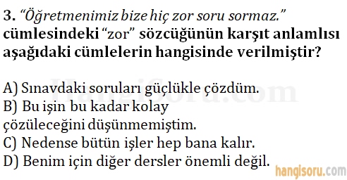 Soru 3
