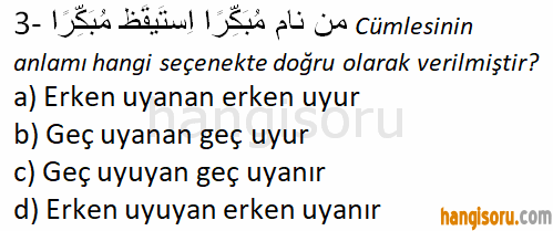 Soru 3