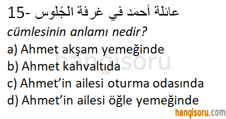 Soru 15