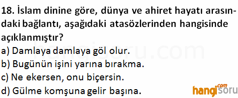 Soru 18