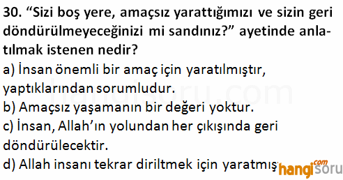 Soru 30