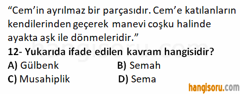 Soru 12