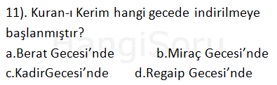 Soru 11