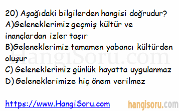 Soru 20