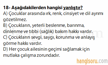 Soru 18