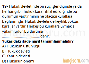 Soru 19