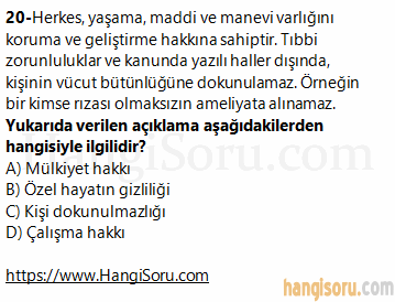 Soru 20