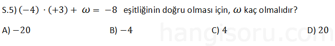Soru 5