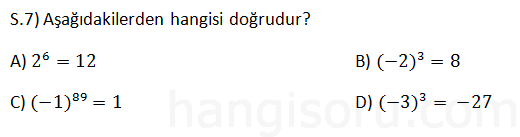 Soru 7