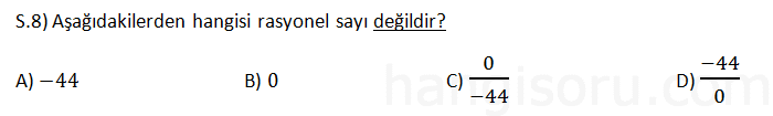 Soru 8