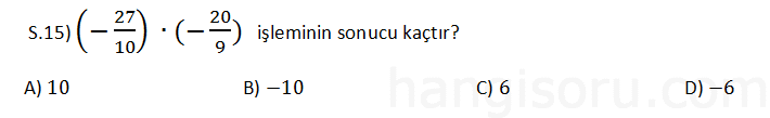Soru 15