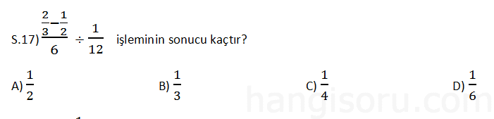 Soru 17