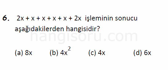 Soru 6