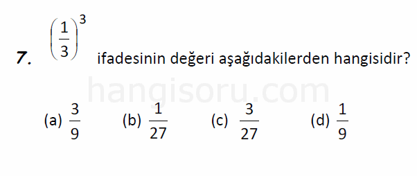 Soru 7