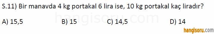Soru 11