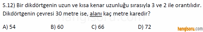 Soru 12