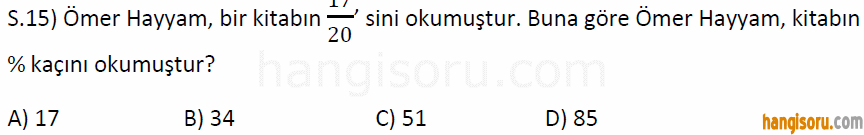 Soru 15
