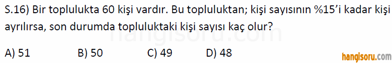 Soru 16