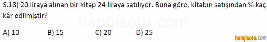 Soru 18