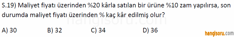 Soru 19