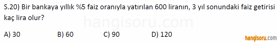 Soru 20