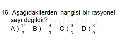 Soru 16