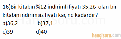 Soru 16